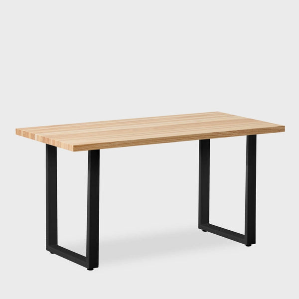 Elements Wood Top Straight Leg Desk